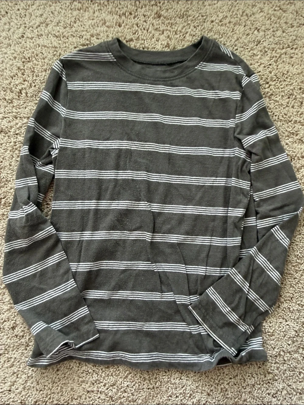 2 - Carters/Jumping Beans boys Long-Sleeve Tee Stripes size large/10